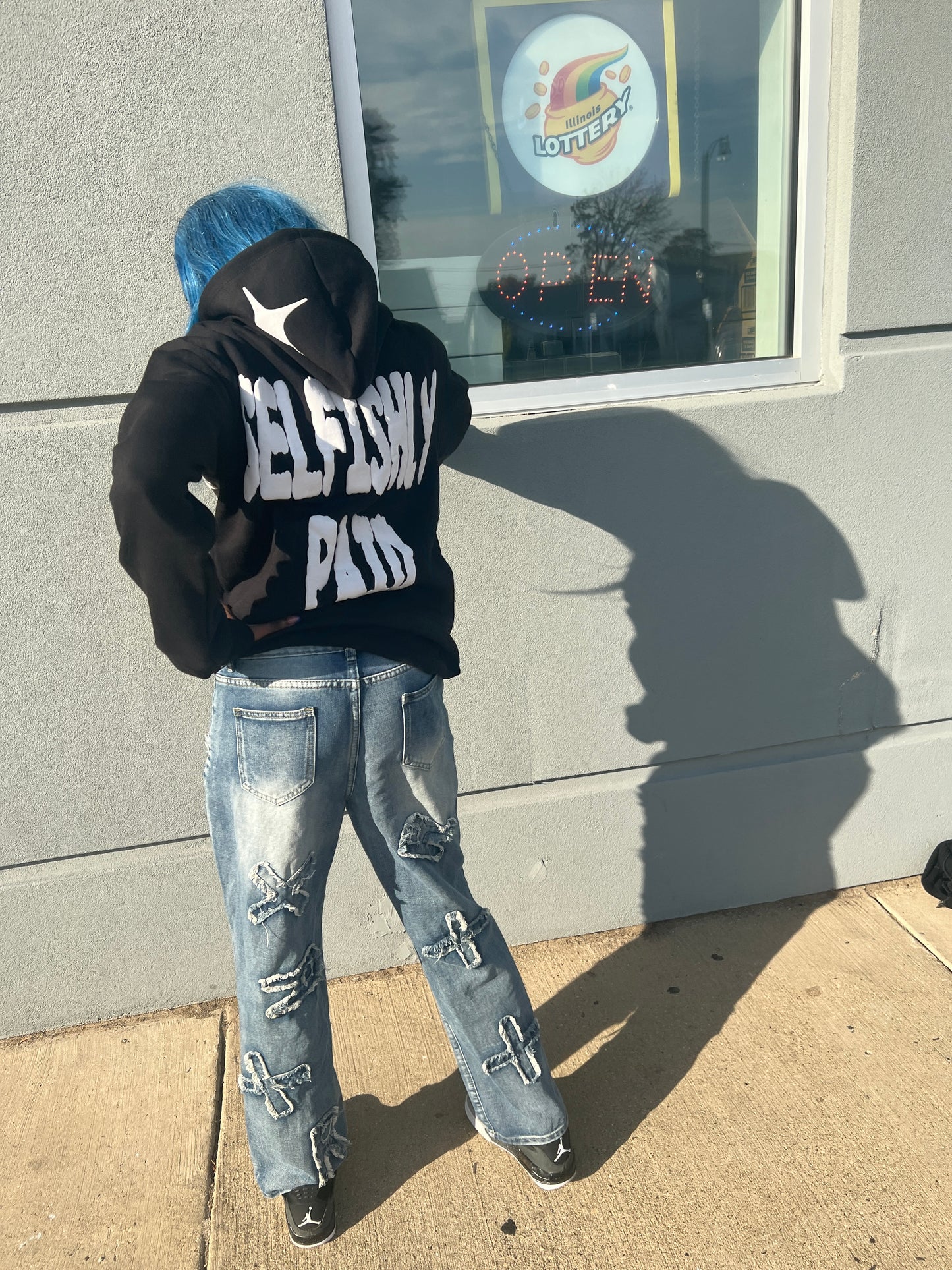 Flawless WRLD PUFF PRINT HOODIE