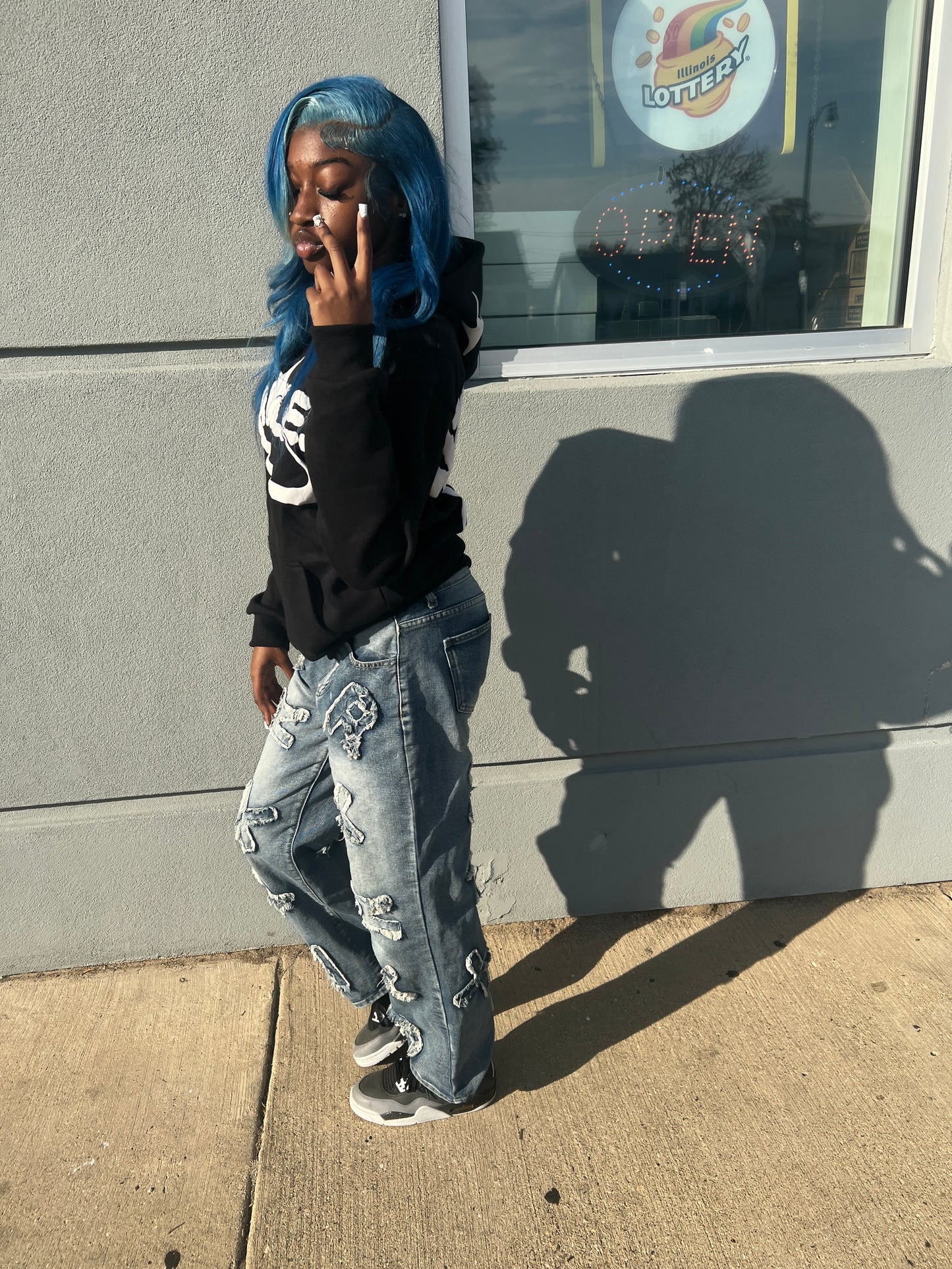Flawless WRLD PUFF PRINT HOODIE