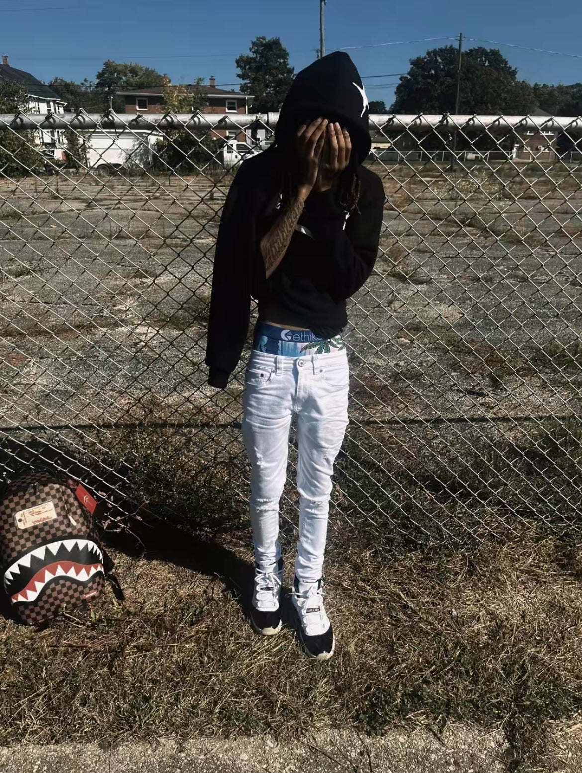 Flawless WRLD PUFF PRINT HOODIE